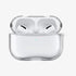 ACS05481 - Apple AirPods Pro 2 Case Ultra Hybrid in crystal clear showing the front
